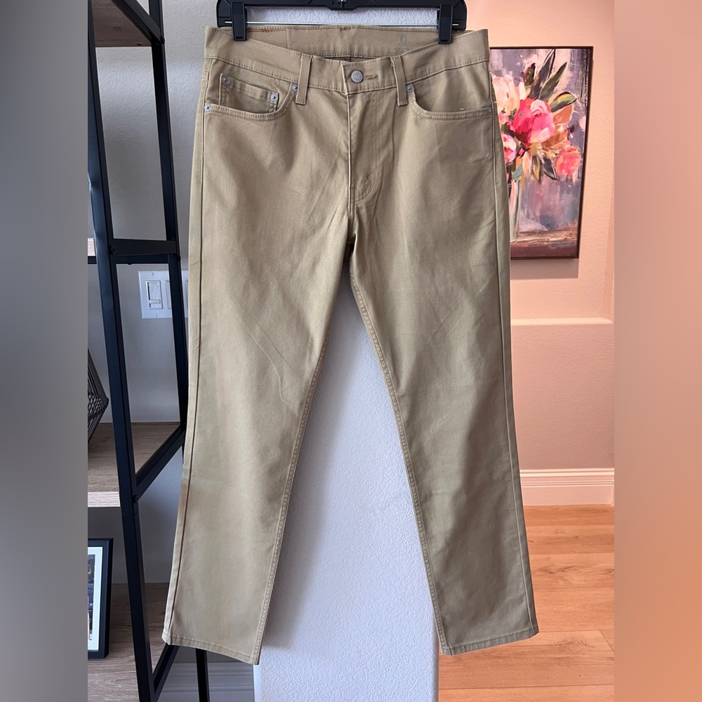 Men’s Levi's Beige 511 Slim Fit Pants